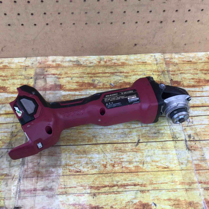 ★ハイコーキ(HIKOKI ※旧:日立工機) 100mmコードレスディスクグラインダ G3610DA(NN)【川崎店】