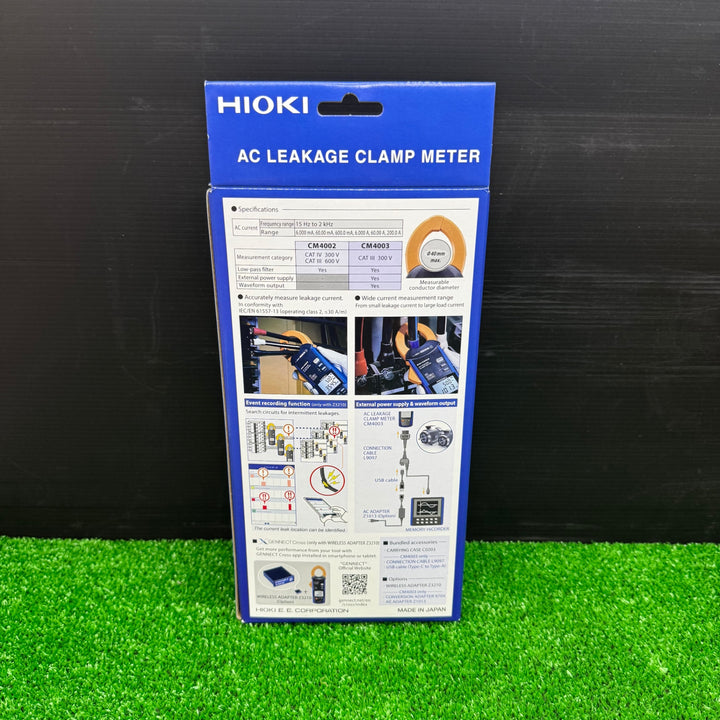 【未使用品】日置電機(HIOKI) ACリーククランプメータ CM4002【電材館越谷店】