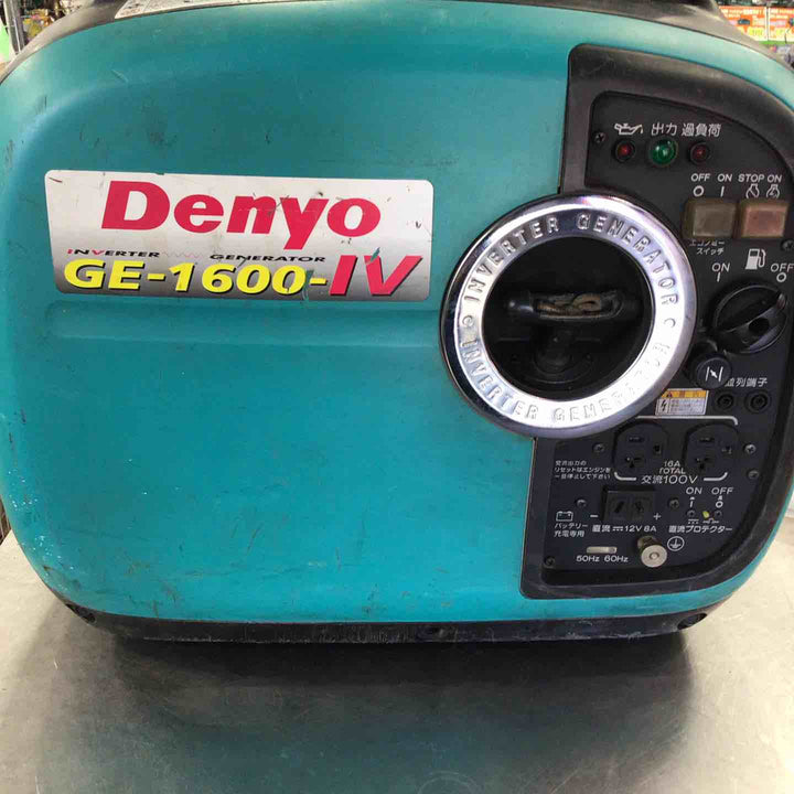 ★デンヨー(Denyo) 発電機 GE-1600SS-IV【草加店】