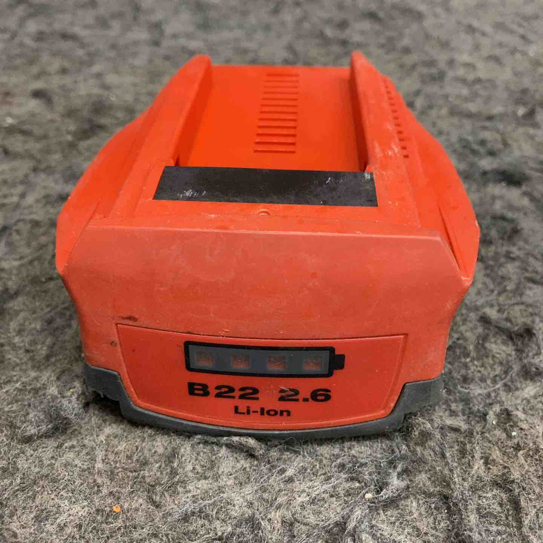 【中古品】 ヒルティ/HILTI リチウムイオンバッテリー B22 2.6 22V/2.6Ah 【鴻巣店】
