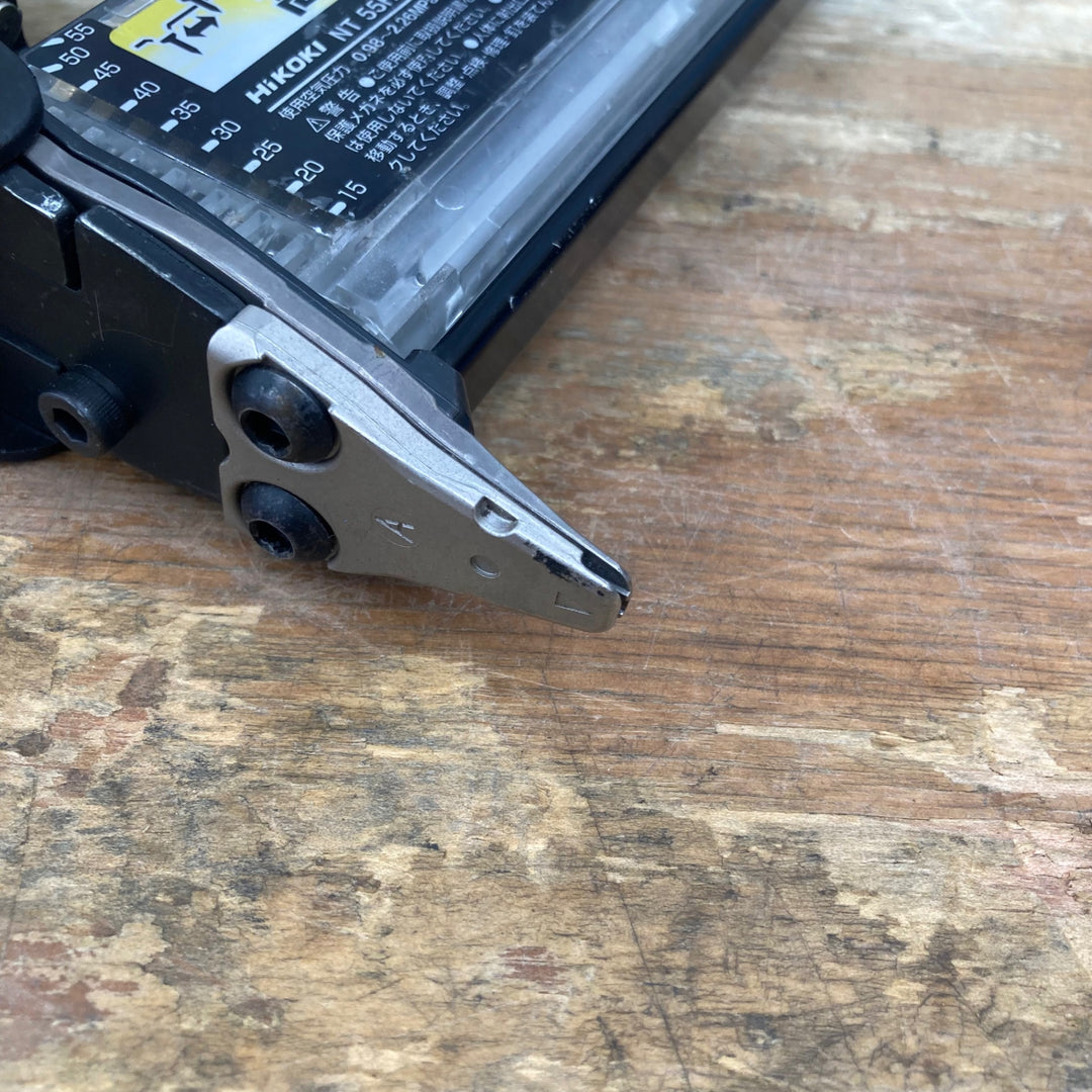 ★ハイコーキ(HIKOKI ※旧:日立工機) 高圧フィニッシュネイラ NT55HM2ノーズキャップ欠品【柏店】