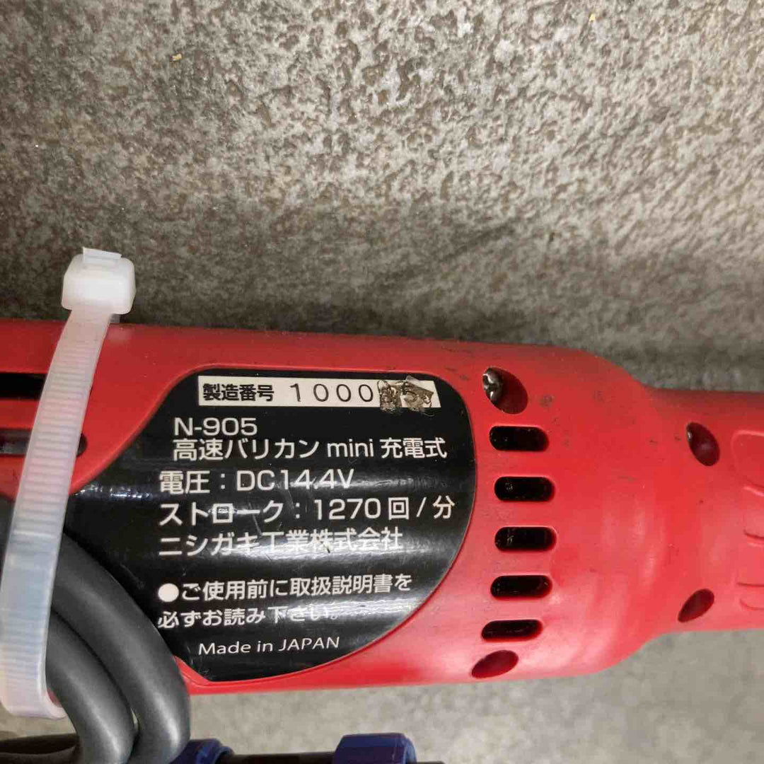 ◇ニシガキ 高速バリカンmini充電10枚刃 N-905【川崎店】