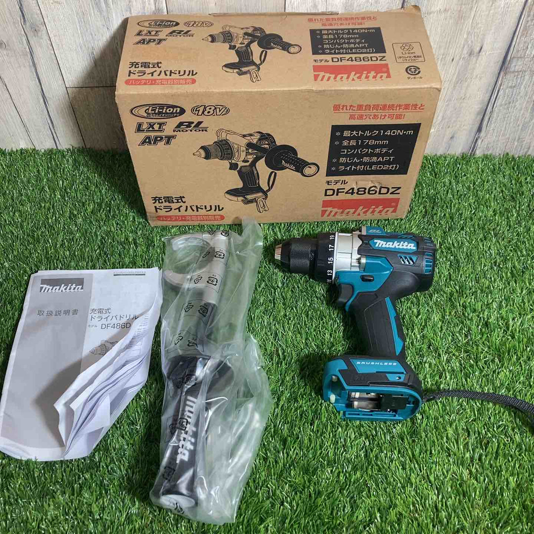 ★マキタ(makita) コードレスドリルドライバー DF486DZ　本体のみ【戸田店】