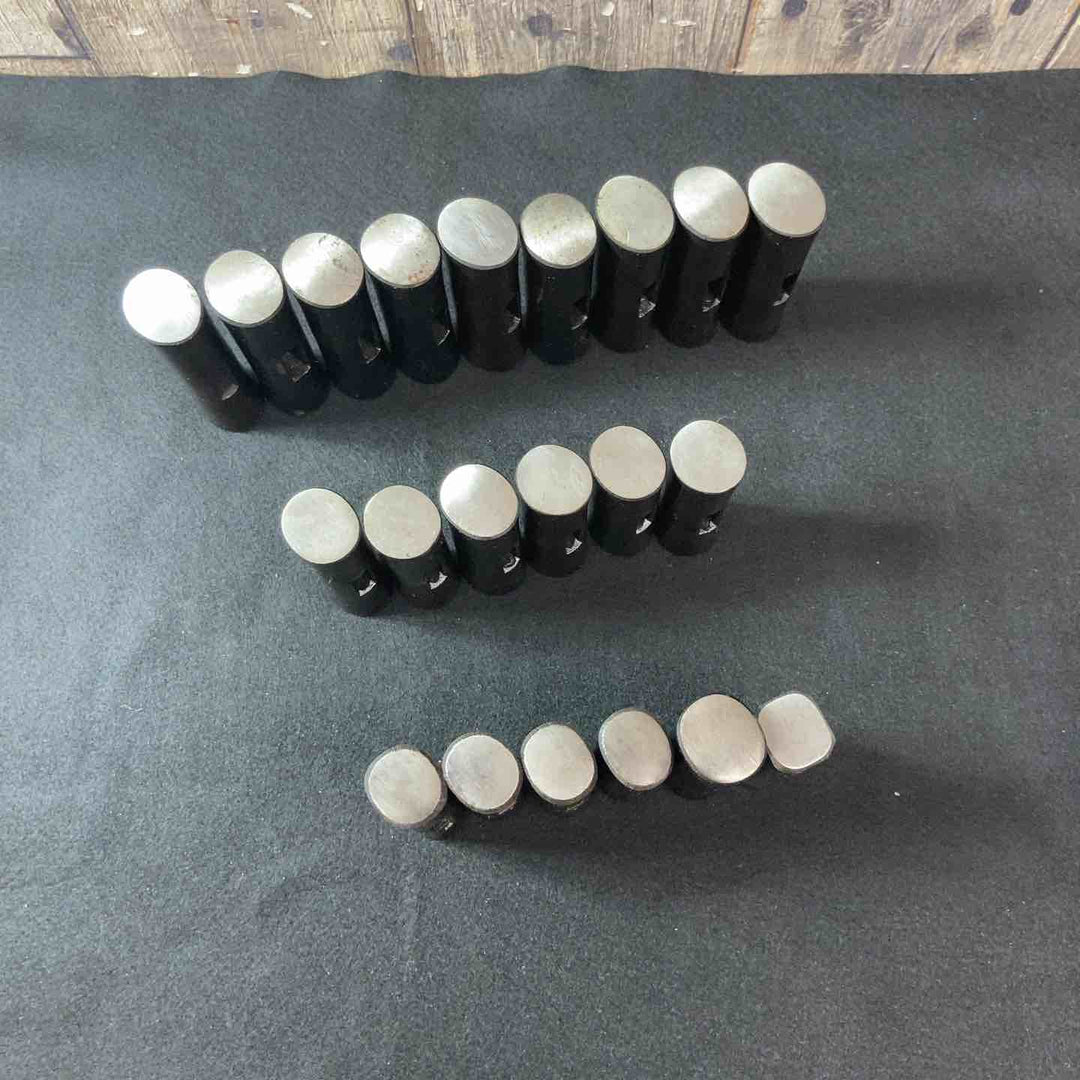 【未使用(店頭展示品)】玄翁(玄能)21本まとめ かね弘・喜夫作など 総重量5.47Kg【東大和店】