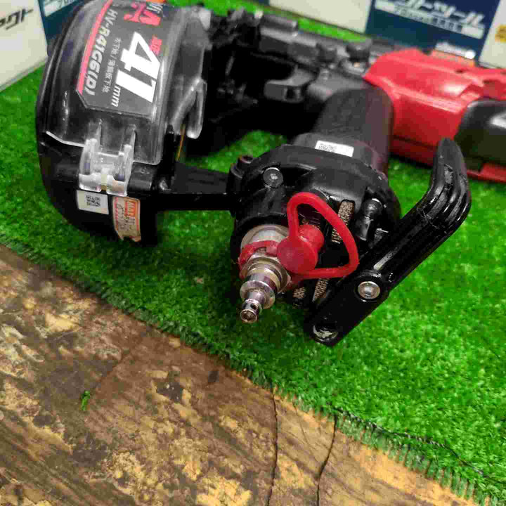 【店頭受取り限定】★マックス(MAX) 高圧エアネジ打ち機 HV-R41G6(D)-G エア漏れ ビット落ち 保証なし　【草加店】