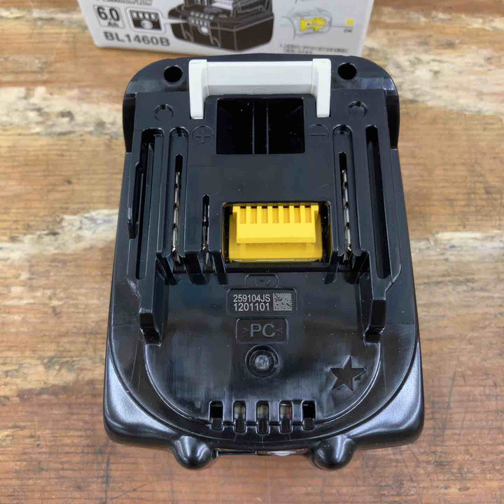 【未使用品】純正品 ★マキタ(makita) リチウムイオンバッテリー 14.4V/6.0Ah BL1460B【柏店】