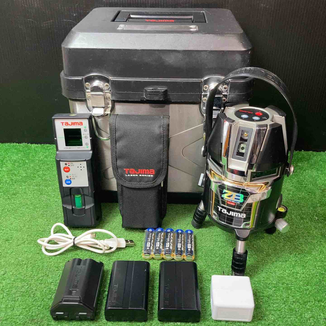 ★タジマ(Tajima) グリーンレーザー墨出し器 ZEROBL-KJC ZB ZERO BLUE-KJC【岩槻店】