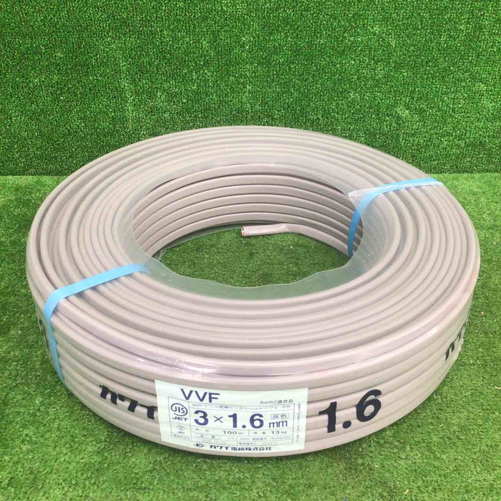 【未使用品】 カワイ VVFケーブル 3芯×1.6mm 【鴻巣店】