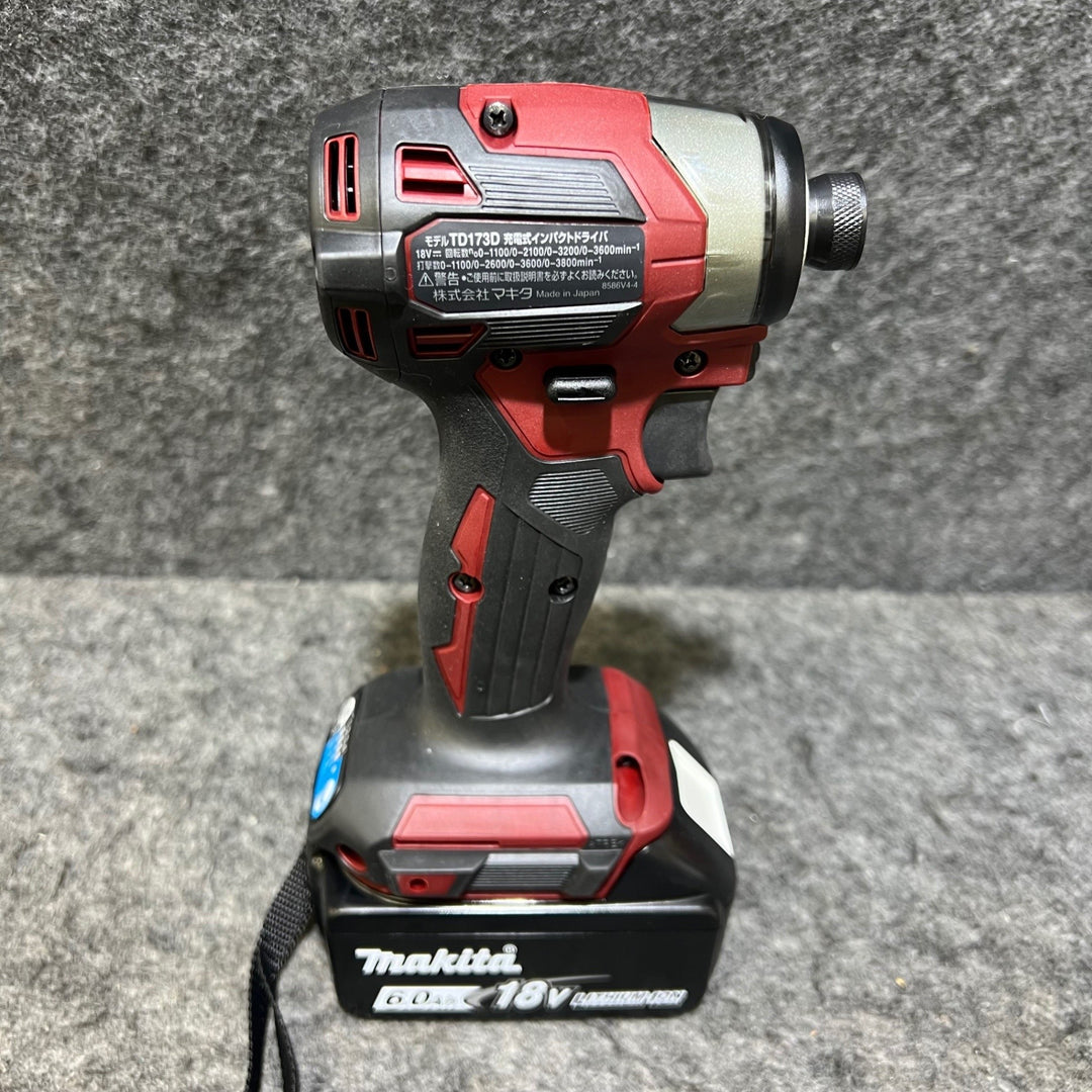 【未使用・限定色】 マキタ makita 18V コードレスインパクトドライバー TD173DGXAR 【桶川店】