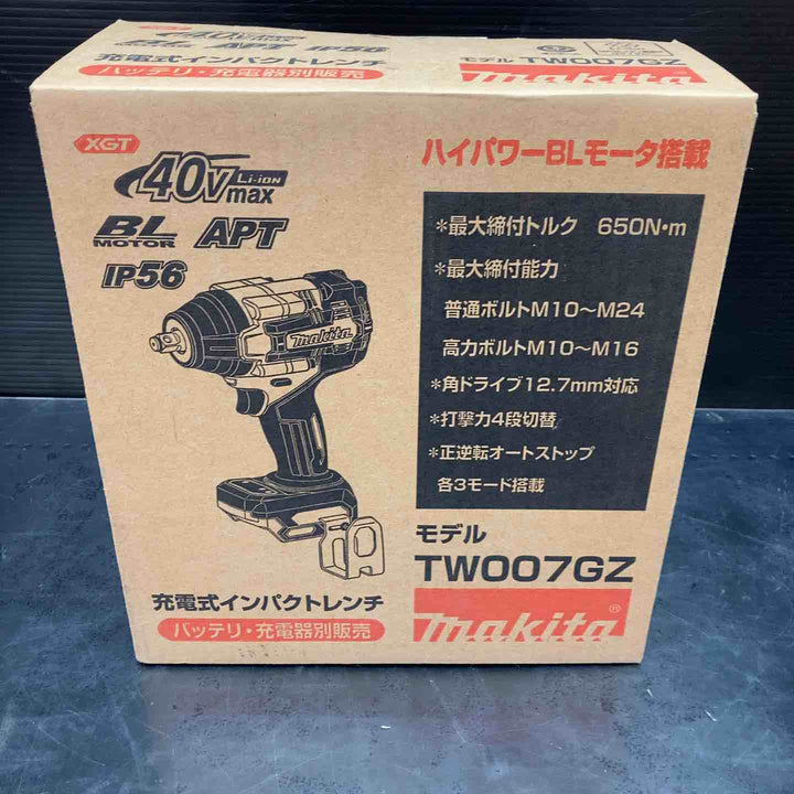 【未使用品】★マキタ(makita) コードレスインパクトレンチ TW007GZ【川越店】