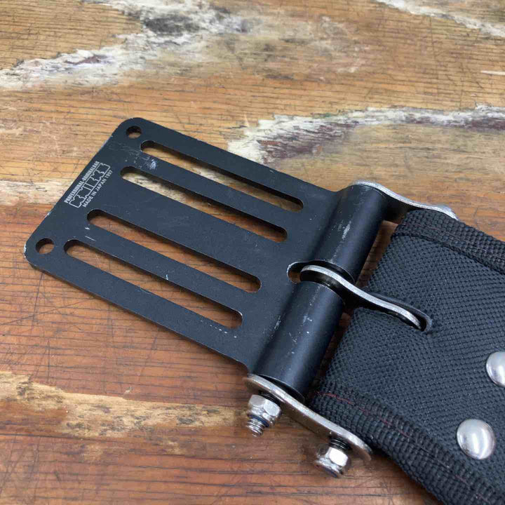 ▼ニックス 型押し底付き2PホルダーKC-201PLN+アルミプレート黒【柏店】