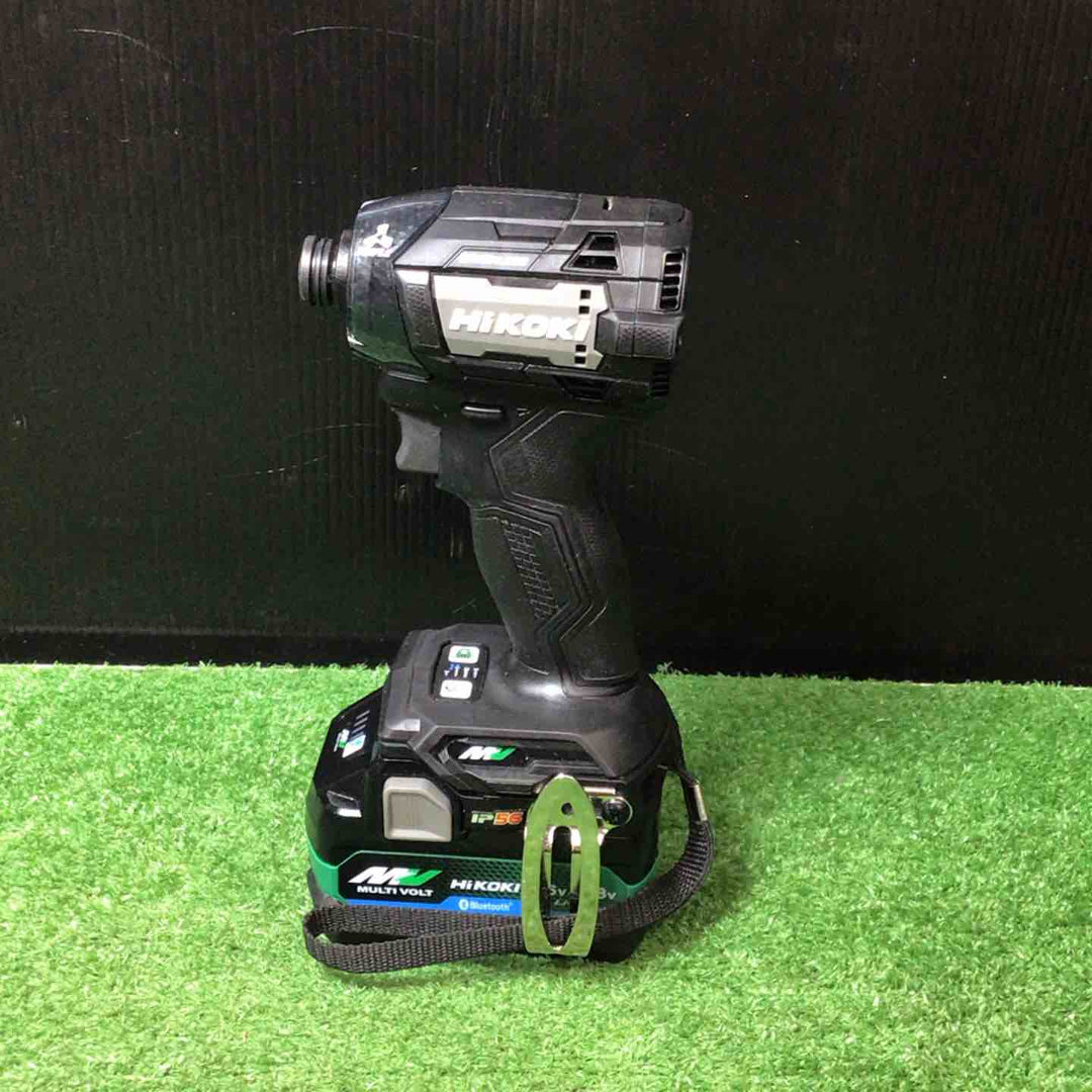 【美品】★ハイコーキ(HIKOKI ※旧:日立工機) コードレスインパクトドライバ ストロングブラック WH36DD(2XHBSZ)【岩槻店】