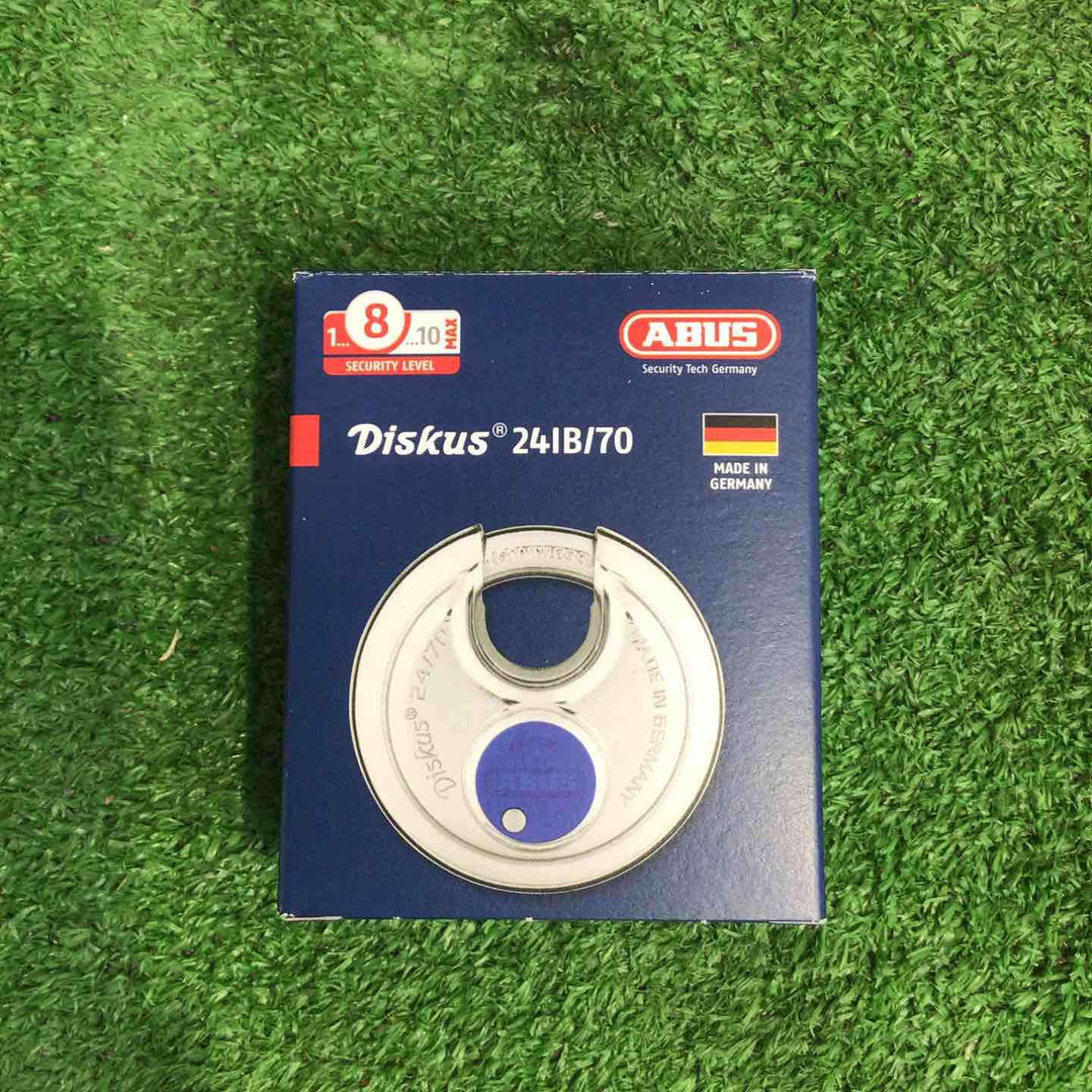◇ABUS アブス DISKUS ディスカス 南京錠 24IB-70 6個入【町田店】