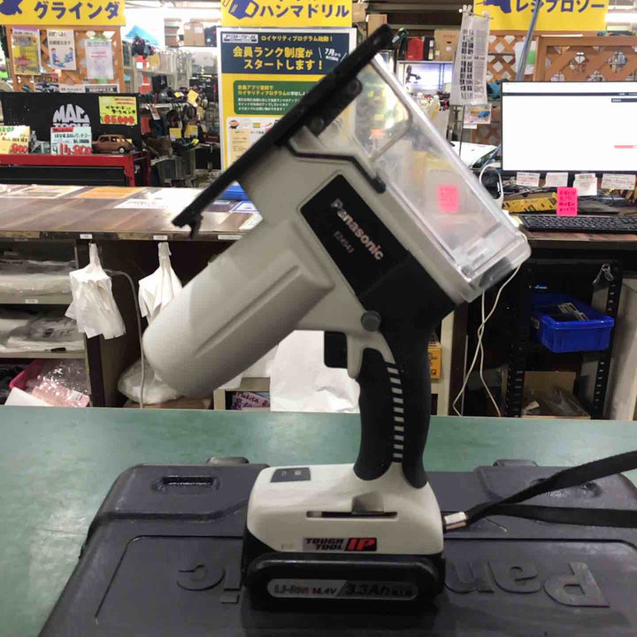 ◇パナソニック(Panasonic) コードレス角穴カッター EZ4543LS2S-B【川口店】