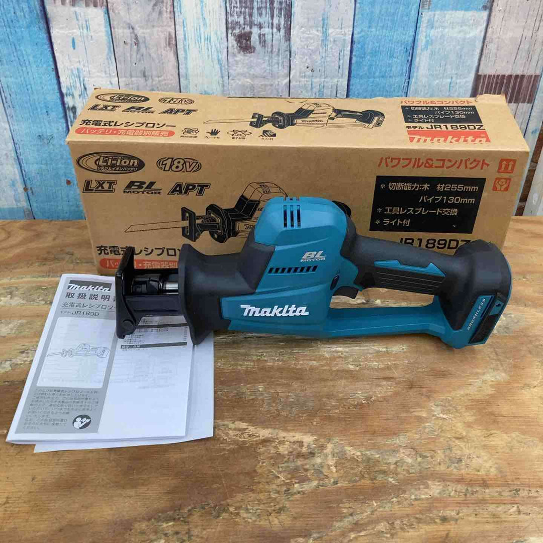 ★マキタ(makita) コードレスレシプロソー JR189DZ【越谷店】