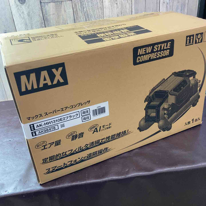 【未使用品(店頭展示品)】★マックス(MAX) 高圧専用エアコンプレッサー AK-HH1310E2_ブラック【東大和店】