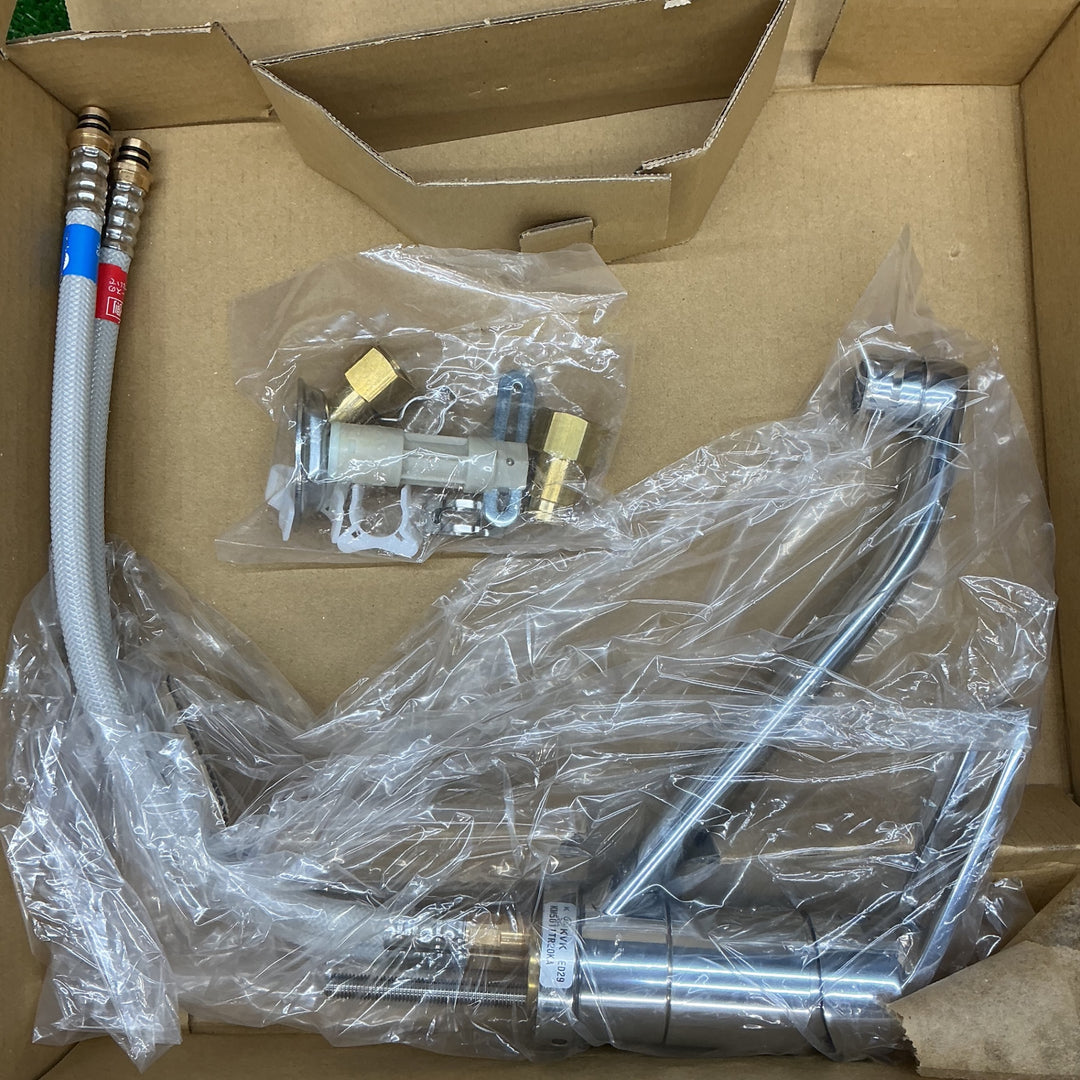 【未使用品】KVK キッチン用 シングルレバー式混合栓 KM5011TR2EC　2点セット【電材館越谷店】
