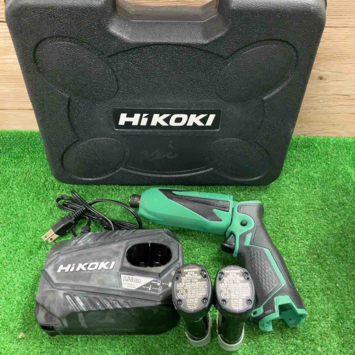 ◇ハイコーキ(HIKOKI ※旧:日立工機) 7.2V コードレスペンインパクトドライバー WH7DL(2LCSK)【町田店】