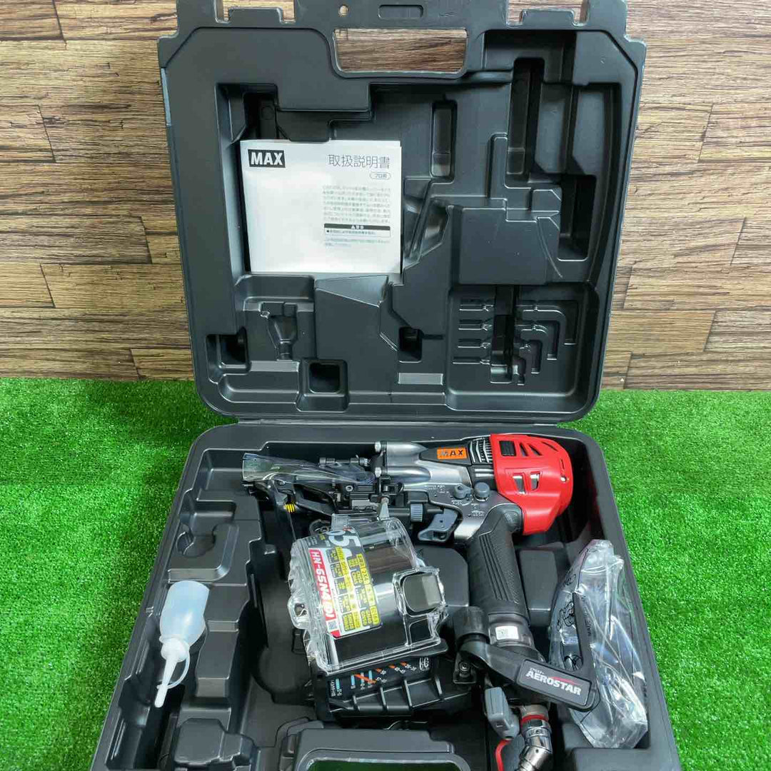 マックス(MAX) 高圧用釘打ち機 HN-65N4(D) マットクールグレー【桶川店】