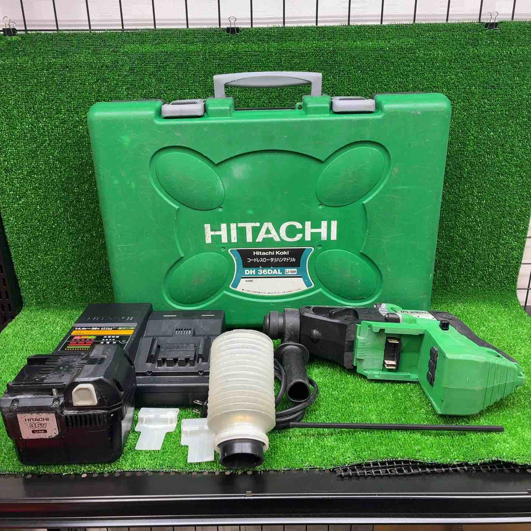 ハイコーキ(HIKOKI ※旧:日立工機) コードレスハンマドリル DH36DAL(2SLCK)【藤沢店】