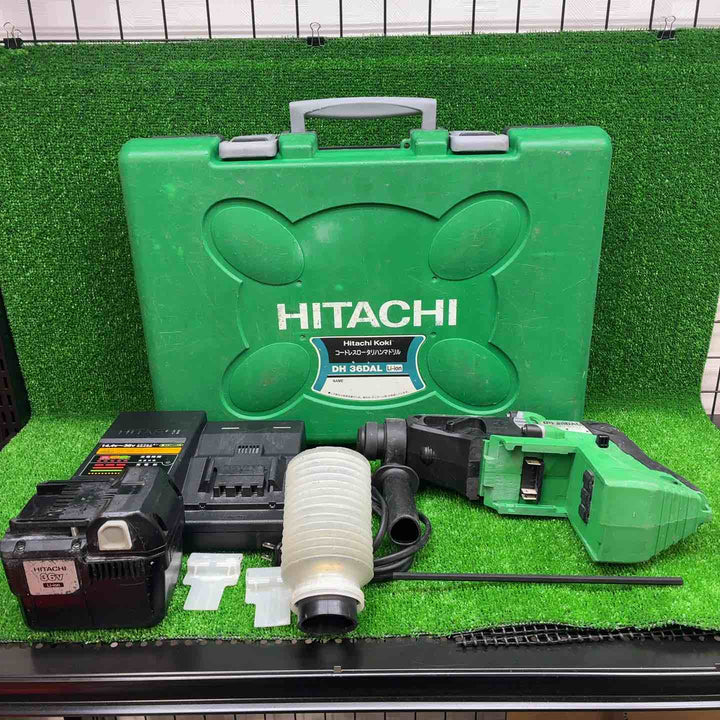 ハイコーキ(HIKOKI ※旧:日立工機) コードレスハンマドリル DH36DAL(2SLCK)【藤沢店】