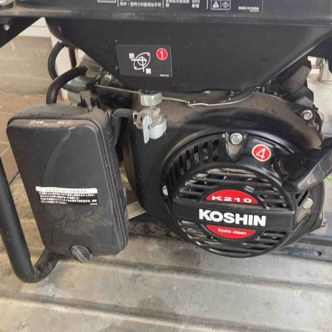 【店頭受取り限定】工進(KOSHIN) スタンダード 発電機 (定格出力2.3kVA) GV-2300【所沢店】