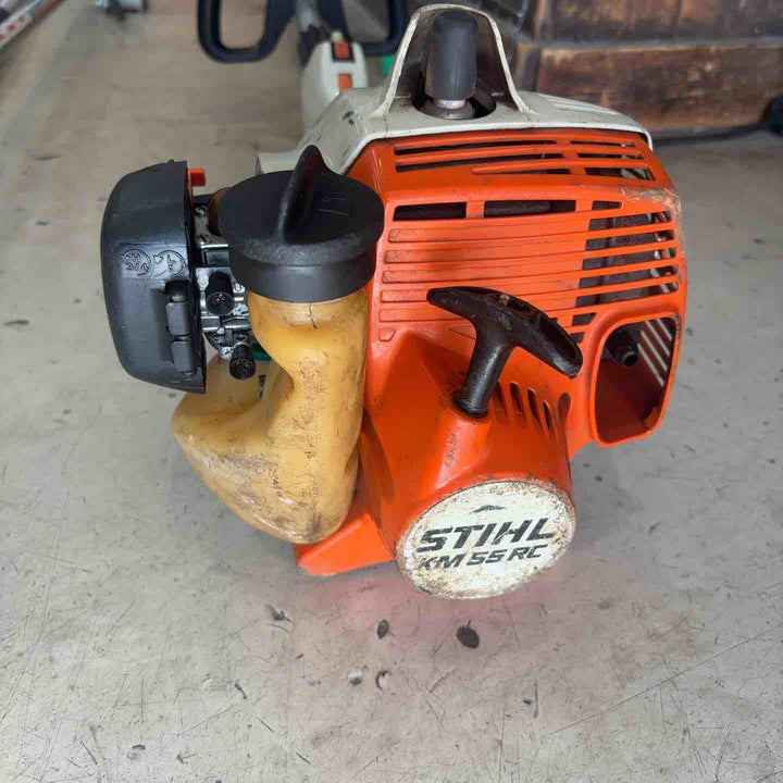 【店頭受取り限定】STIHL カルチベータ 2ストロークエンジン　KM55RC　アタッチメント多数【町田店】
