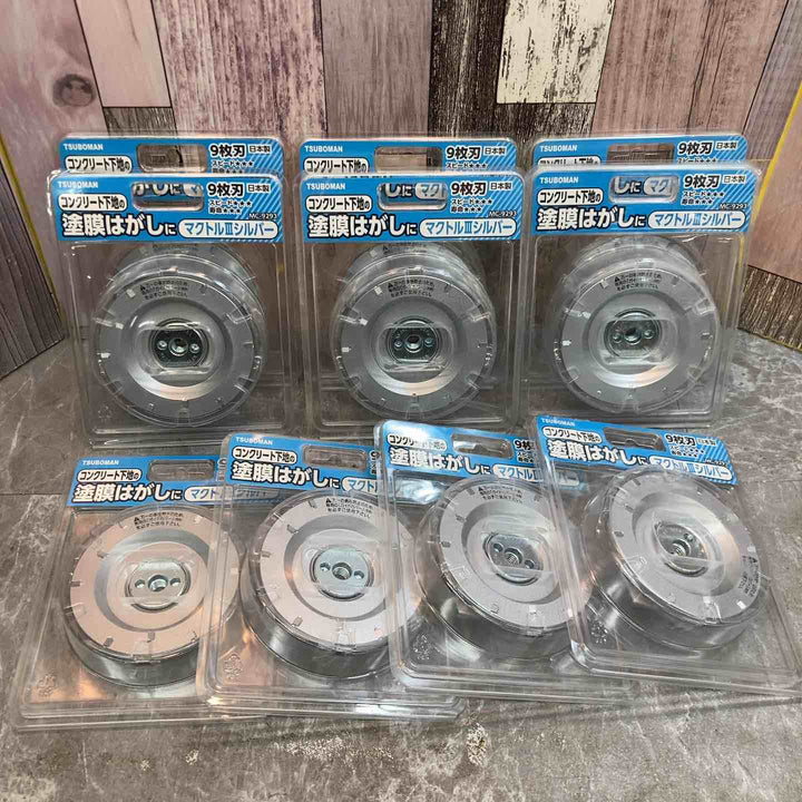 【未使用品】TSUBOMAN　ツボ万　ダイヤモンドホイール　マクトルⅡシルバー　MC-9293 10枚セット【八潮店】
