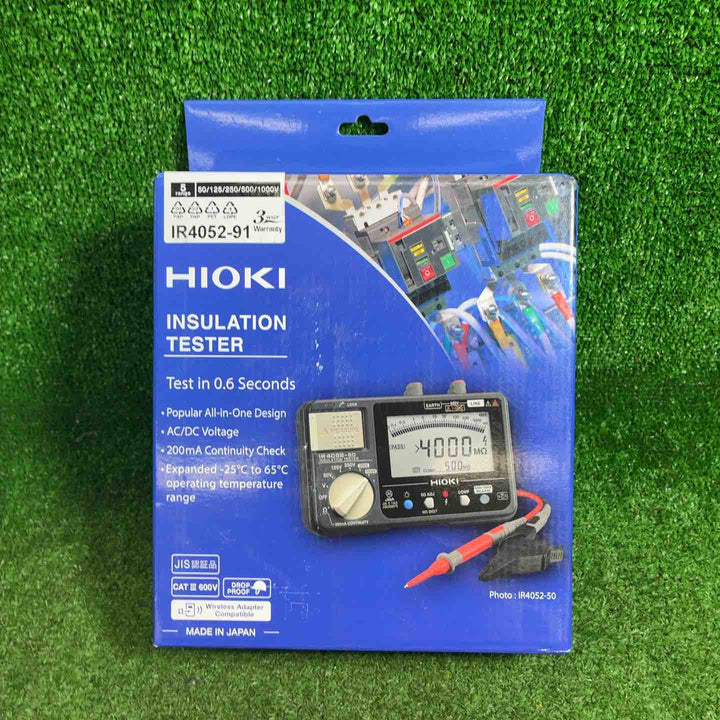 日置電機(HIOKI) 絶縁抵抗計 IR4052-91【藤沢店】