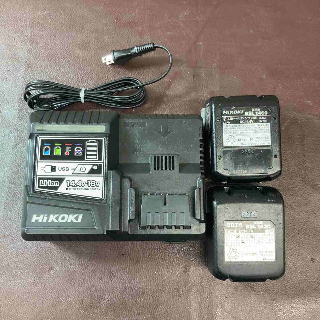 【中古品】ハイコーキ(HIKOKI ※旧:日立工機) コードレスインパクトドライバー WH14DDL2(2LYPK)(R) 14.4V【東大和店】
