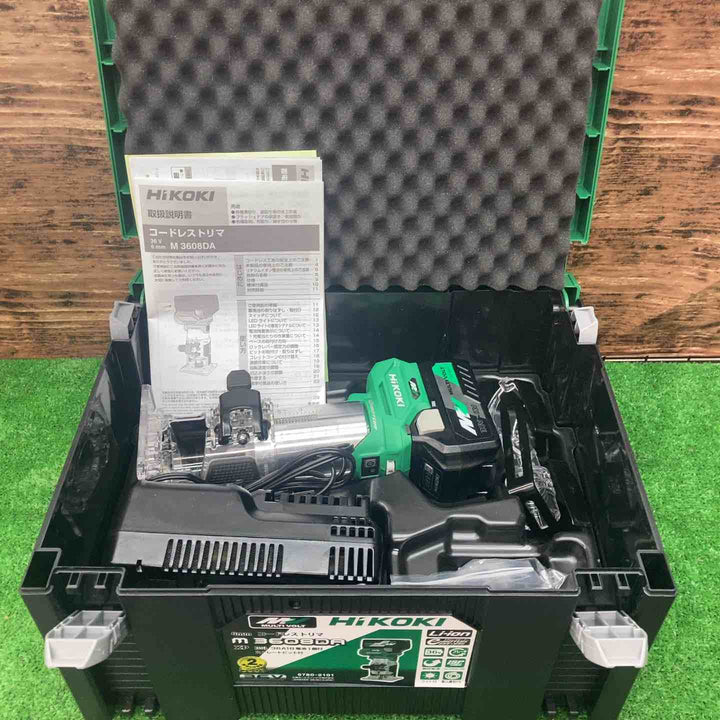★ハイコーキ(HIKOKI ※旧:日立工機) コードレストリマ M3608DA(XPZ)【川越店】