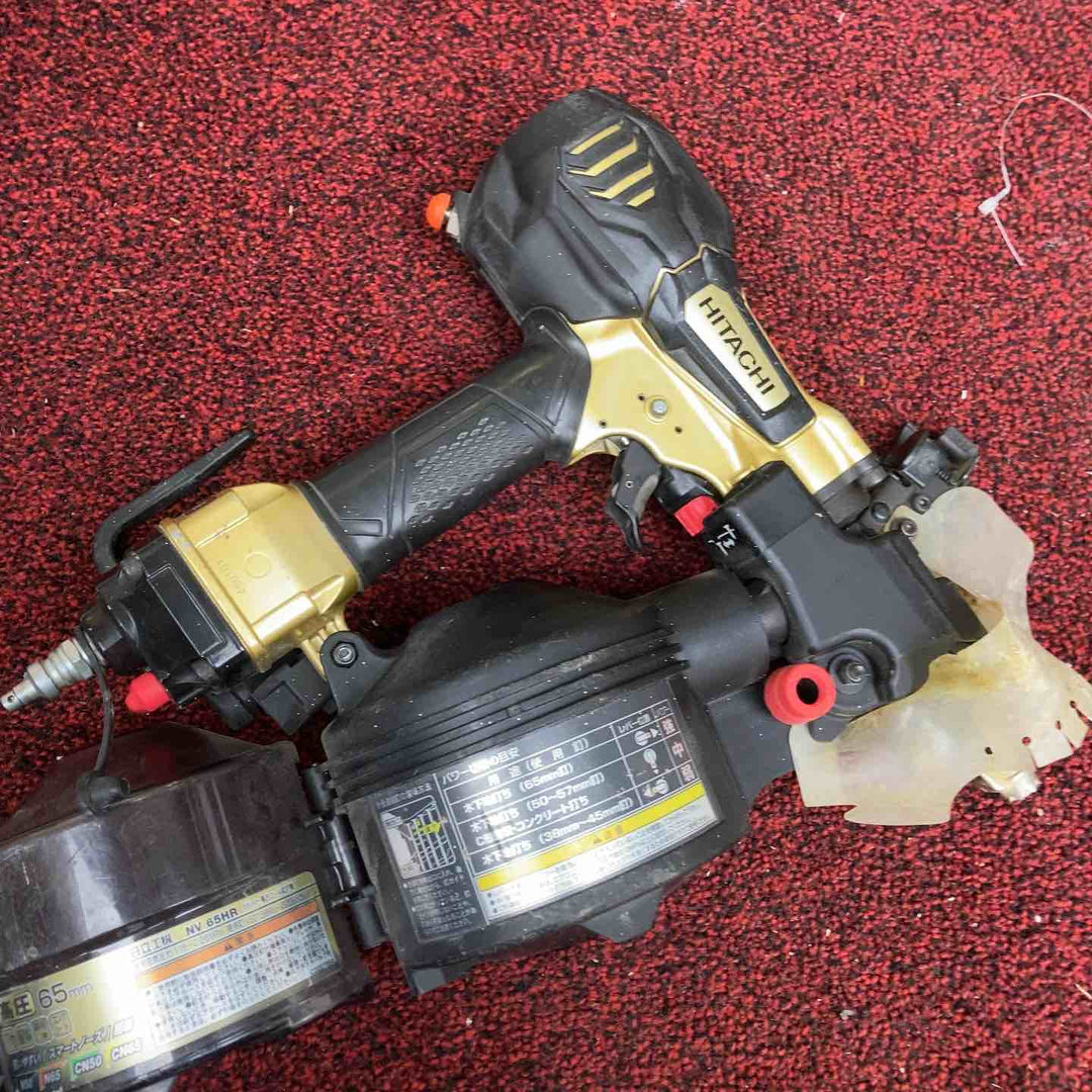 ★ハイコーキ(HIKOKI ※旧:日立工機) 高圧エア釘打ち機 NV65HR(S)【町田店】