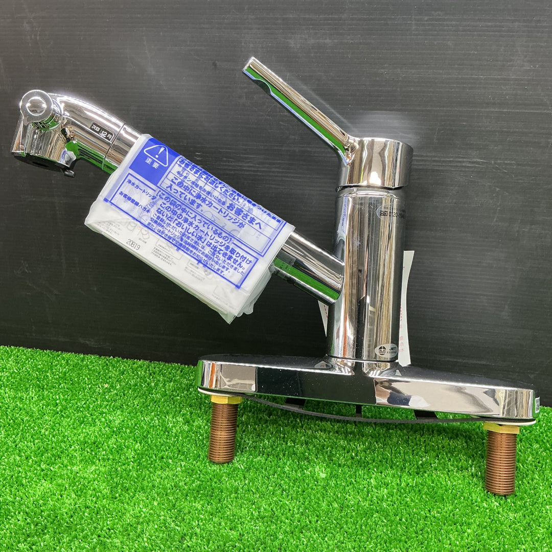 【未使用品】LIXIL 2ホールオールインワン浄水栓 RJF-872Y キッチン用【電材館越谷店】