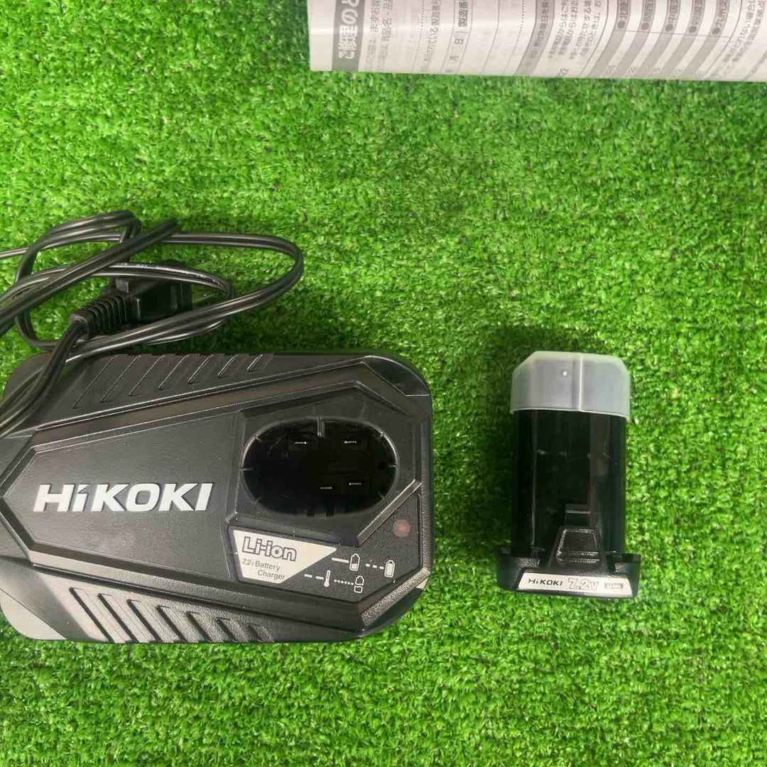 ◇ハイコーキ(HIKOKI ※旧:日立工機) 7.2V コードレスペンインパクトドライバー WH7DL(LCSK)【越谷店】