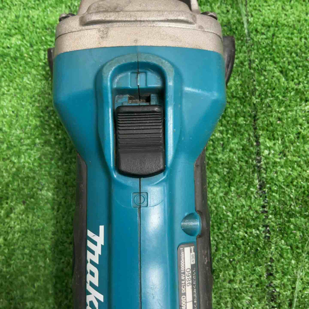 ☆マキタ(makita) 100mmコードレスディスクグラインダー GA400DZ【草加店】