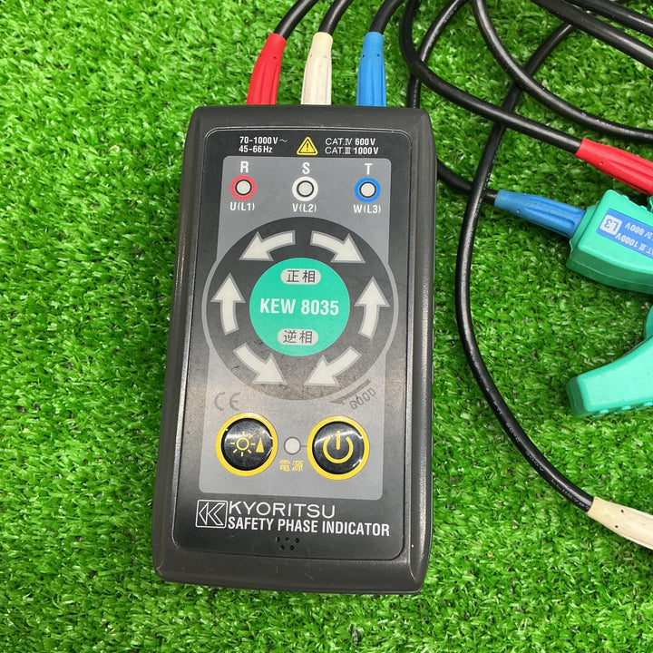◇共立電気計器(KYORITSU) 非接触検相器 KEW8035【電材館越谷店】