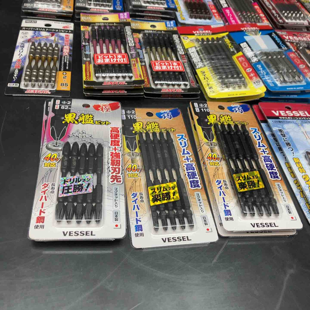 ▼ビット5本入り×100個まとめ売り！ANEX アネックス 龍靭 VESSEL ベッセル サキスボ等♪ +インパクト用【川越店】