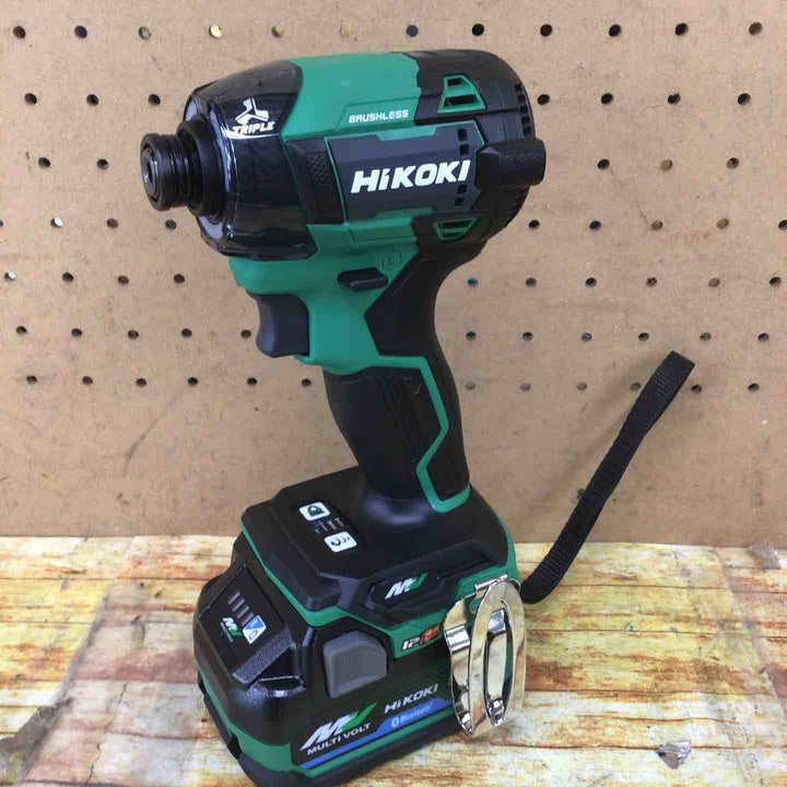 ★ハイコーキ(HIKOKI ※旧:日立工機) コードレスインパクトドライバ アグレッシブグリーン WH36DD(2XHLSZ)【川崎店】