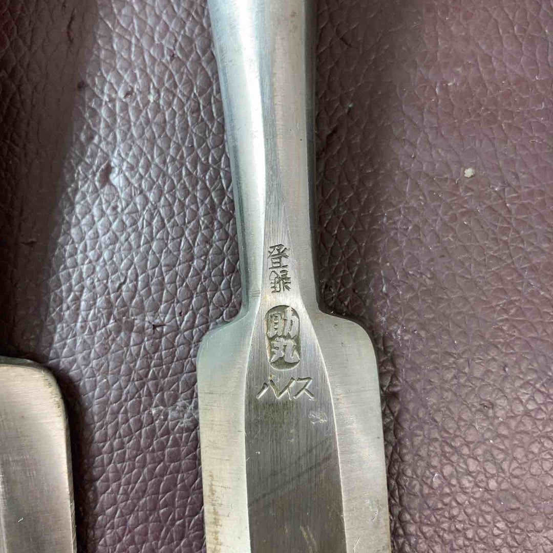 【中古品】 叩き鑿(のみ) 助丸 ハイス鋼 サイズ別 7本組 鑿・鉋・大工道具 骨董品 和工具 【東大和店】