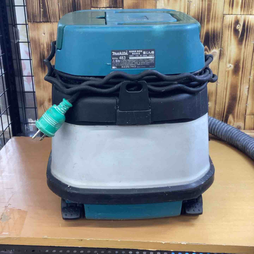 ★マキタ(makita) 集じん機 乾湿両用 483(P)【柏店】