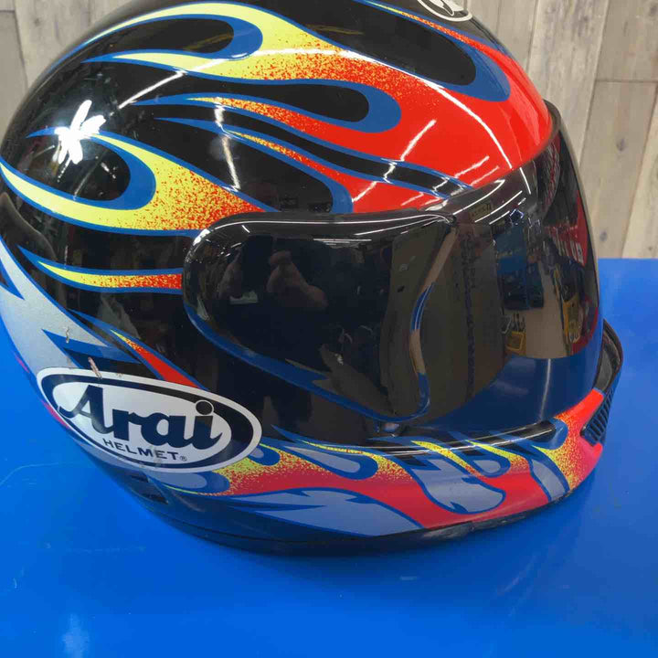 【中古品】 Arai/アライ (ヘルメット) 59.60cm ファイヤーカラー 【東大和店】
