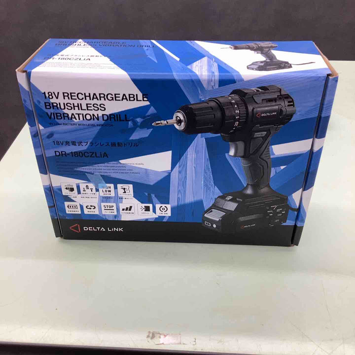 高儀 DELTA LINK 18V 充電式 ドライバドリル DR-180CZLiAコードレス ドリルドライバ セット品【越谷店】
