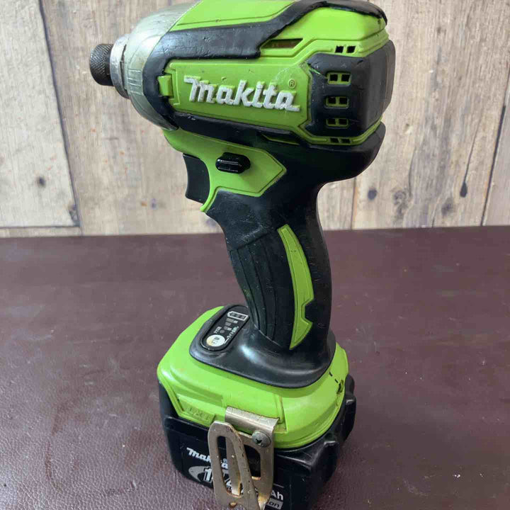 【中古品】 マキタ(makita) コードレスインパクトドライバー TD136DZL  おまけバッテリー1個14.4V 1個付 【東大和店】