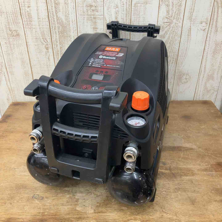 【中古品】★マックス(MAX) エアコンプレッサー AK-HH1270E3_ブラック エアフル充填時間約5分【柏店】