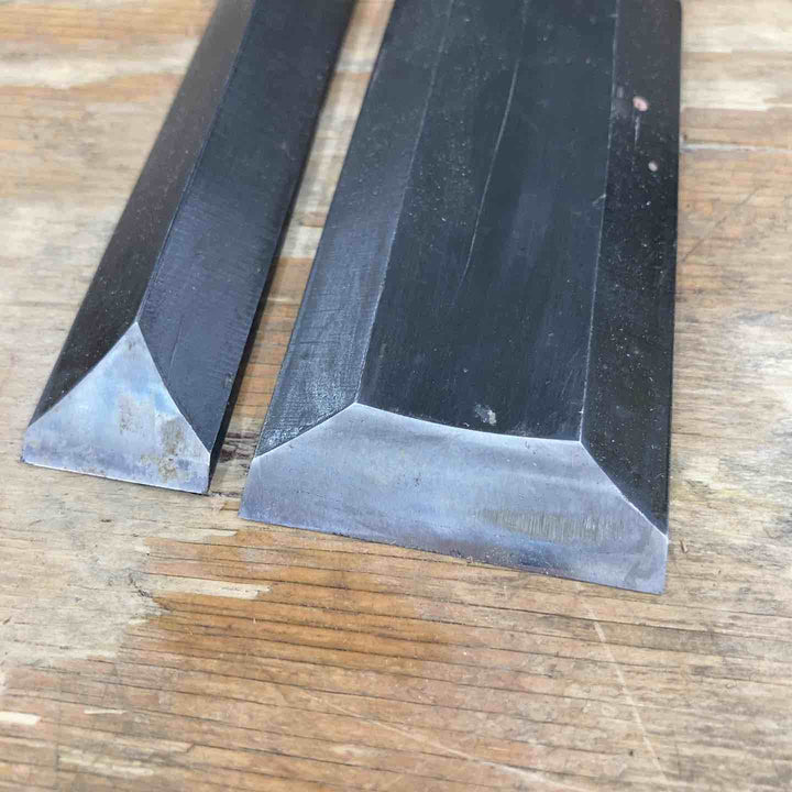【中古品】　「重國」銘 突き鑿 のみ 木工 和工具 Japanise Chisel【柏店】