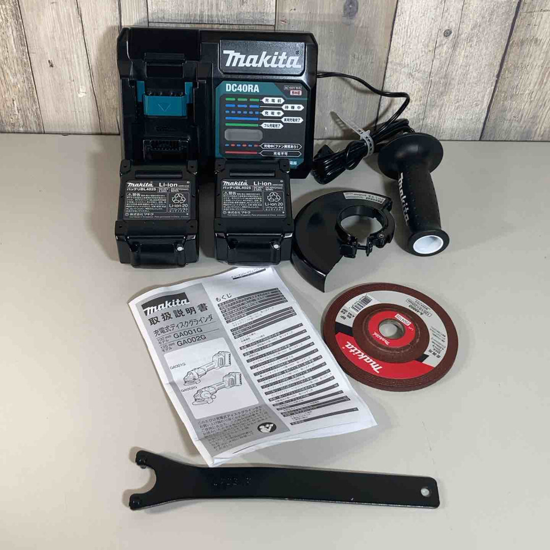 ★マキタ(makita) 125mmコードレスディスクグラインダ GA002GRDX ケースにキズ有【戸田店】