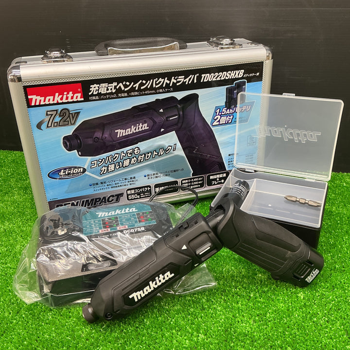 【未使用品】マキタ(makita) コードレスペンインパクトドライバー TD022DSHXB【電材館越谷店】