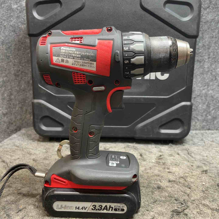 パナソニック(Panasonic) コードレスドリルドライバー EZ74A2LJ2F-R【桶川店】