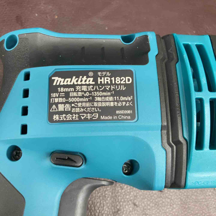 【未使用品(店頭展示品)】 マキタ(makita) 18V コードレスハンマドリル HR182DZK 【東大和店】