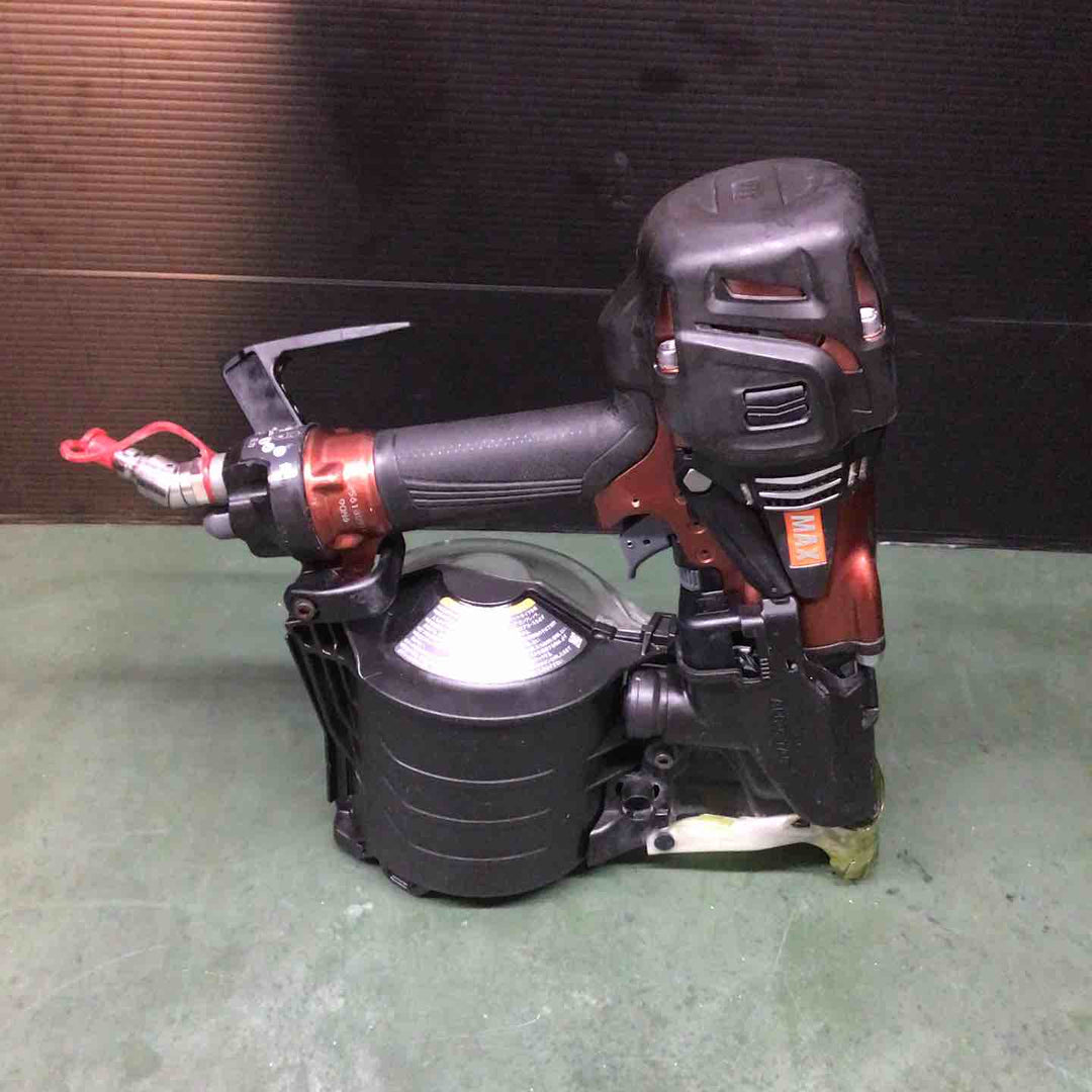 MAX 高圧コイルネイラ HN-90N6(D)-R マイスターレッド (HN91148)【戸田店】